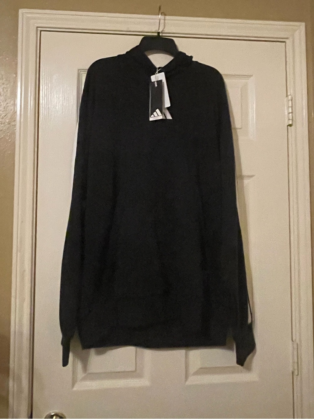adidas Black Hooded Pullover Size: XLT